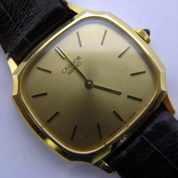 金無垢時計 SEIKO 1400-6030 14Kクレドール 。お買取りさせて頂きました。横浜市旭区方面にお住まいのお客様ご利用お待ち申し上げ