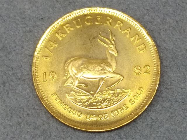 クルーガーランド金貨　1/4オンス　1984220mm