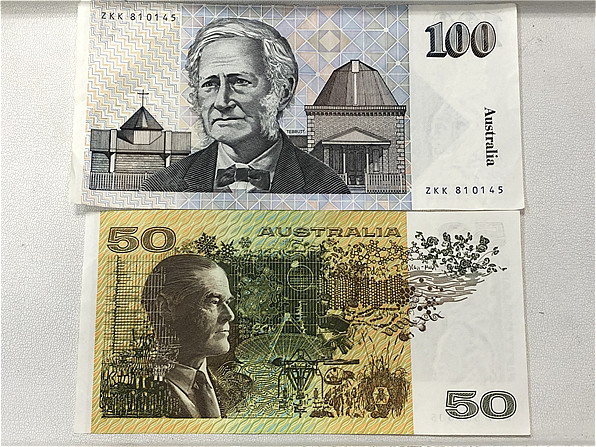 オーストラリアドル旧紙幣 - 貨幣